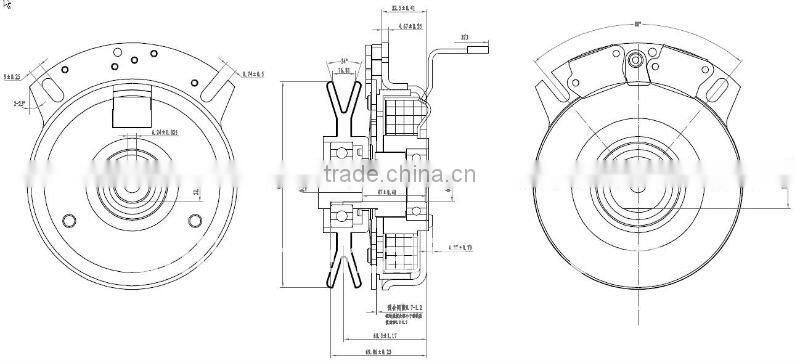 G308(replace of warner 521945) lawn mower PTO electrical clutch