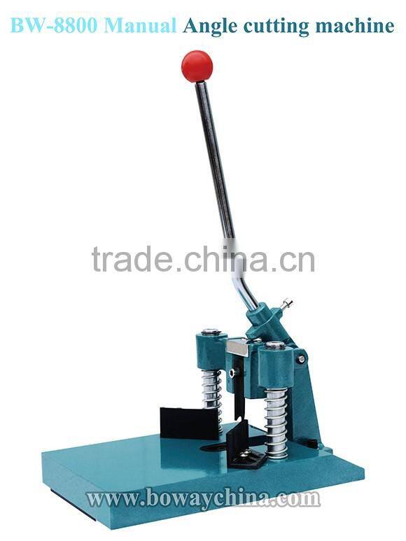 30mm cut height Hand operated Manual round corner cutting machine