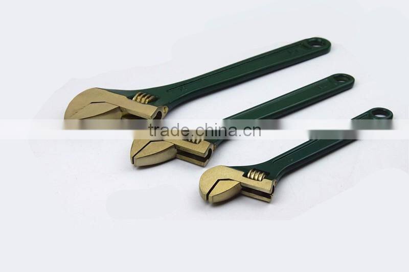 Explosion Proof Tools Aluminum Bronze Wrench 150mm Pipe Tools
