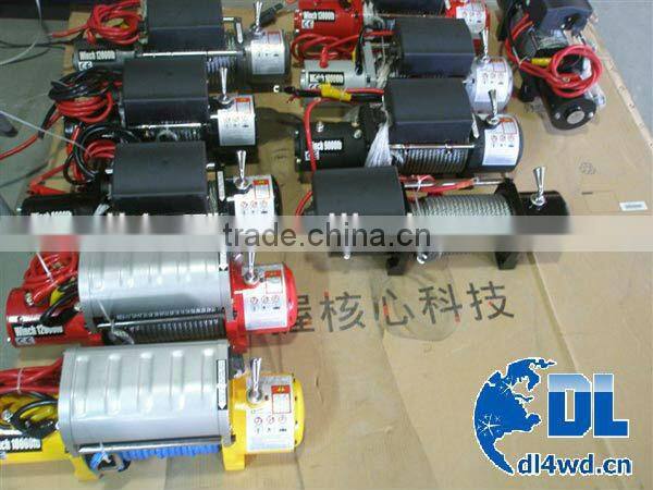 off road electric winches hot sale car towing parts electric winch 12v car winch 4x4