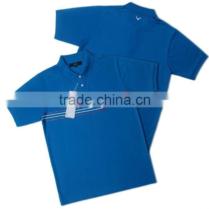 Promotion Polyester Cotton Men's Golf POLO Shirt