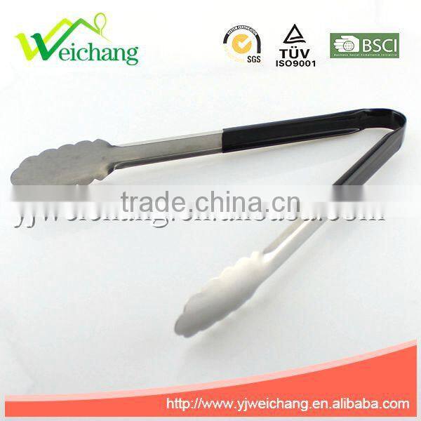 WCFT100 premium whole Stainless Steel Food Tong serve tong with long handle