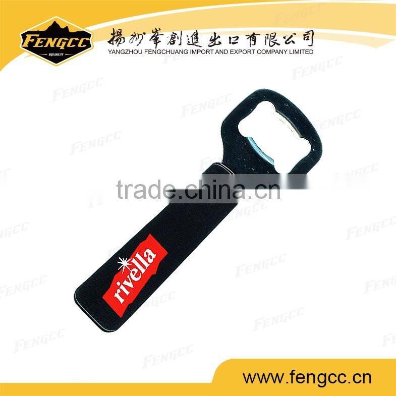 Promotion customized plastic handle bottle opener for beer bottle