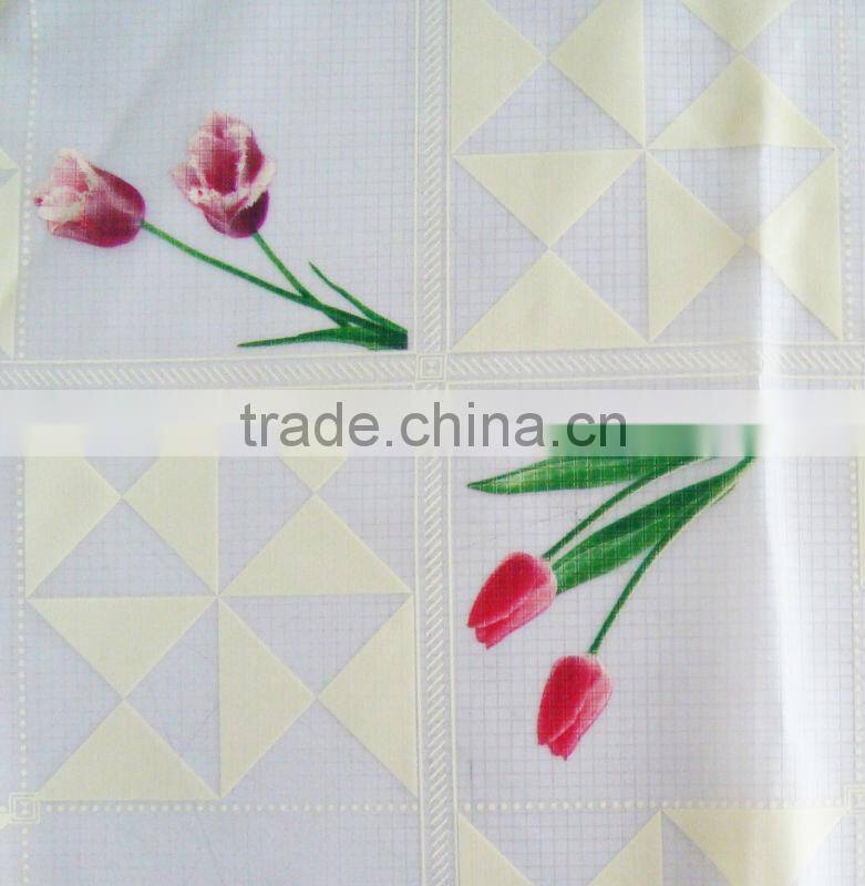 2014 Designed Printed EVA heat resistant table cover , Direct factory/Manufactory supply/plastic table cover table cover