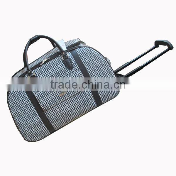 Travel PU Bags With Trolly Travelling Bags With Wheels
