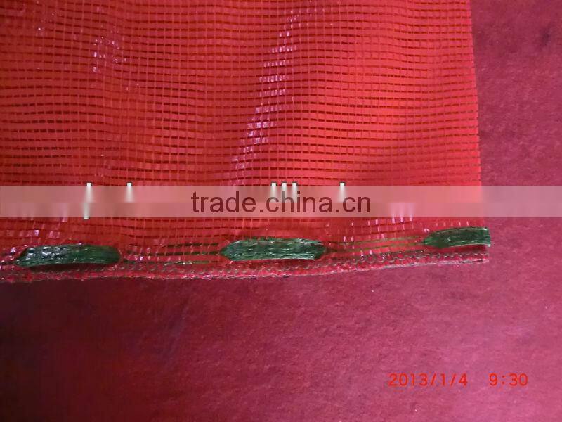 Potato circular mesh bag, vegetable net sacks, China