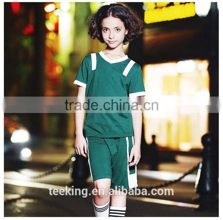 2017 new design summer primary school uniform designs