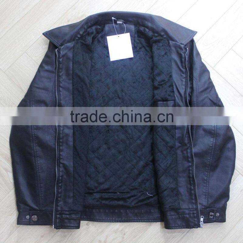 2015 Mens Genuine Leather Jacket