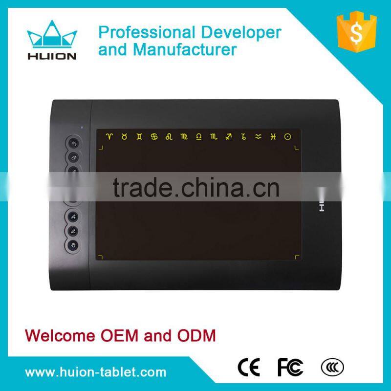Hot Sale!Huion H580 8x5'' 5080 lpi resolution graphic tablet digital signature pad