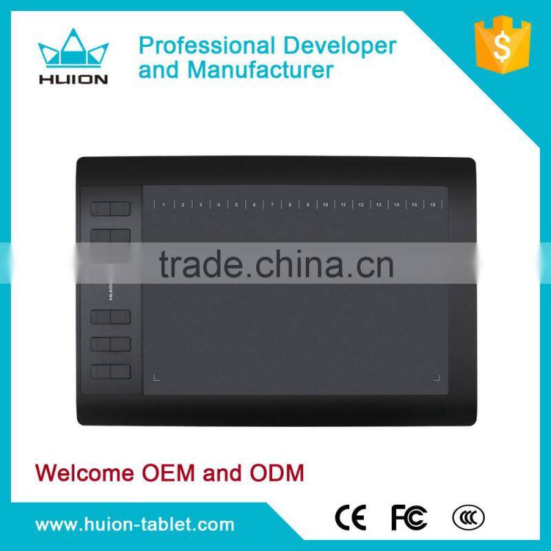 New Arrival!Huion 1060plus 10x6 inches 2048 levels 5080lpi digital drawing tablet
