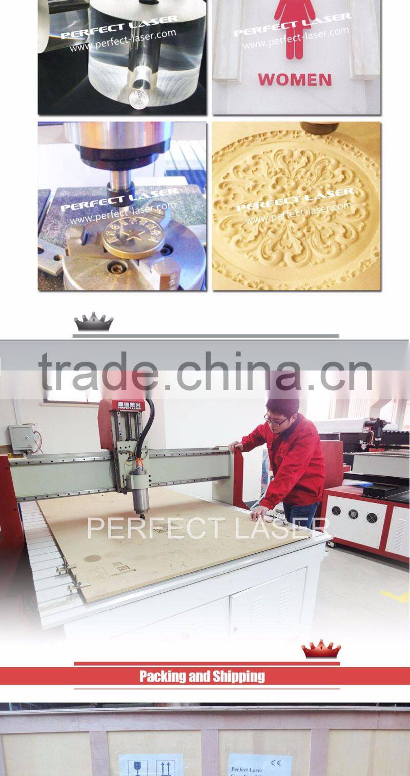 Perfect Laser PEM-1325 2.2kw 3kw 4.5kw Advertising CNC Router Engraver with Best Price