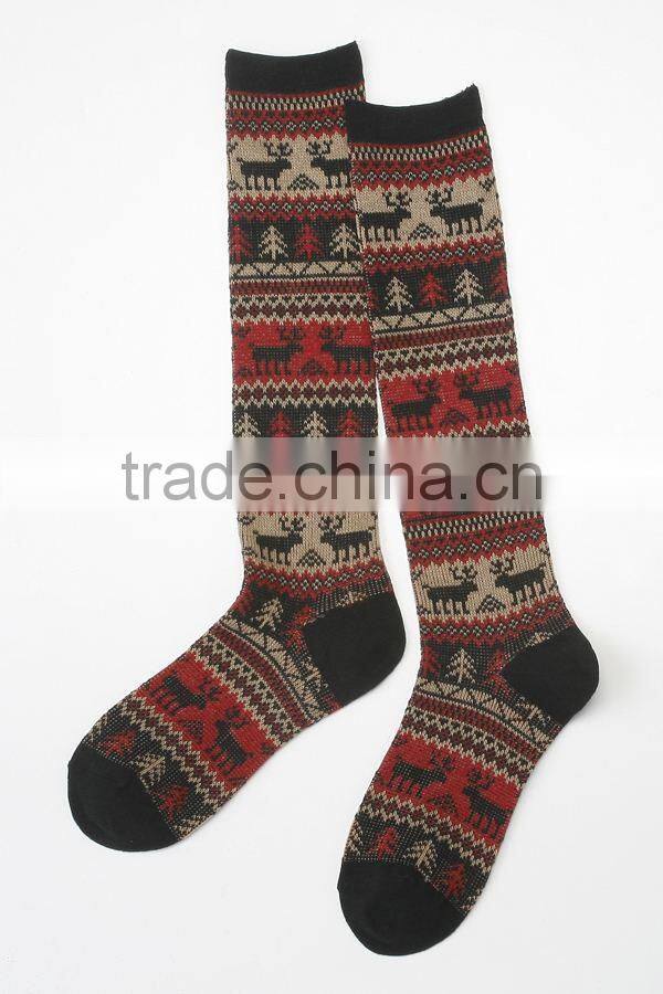 custom design warm women socks
