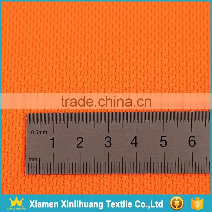 Hot Item Quick Dry 100% Polyester Bird Eye Mesh Fabric for Sportswear