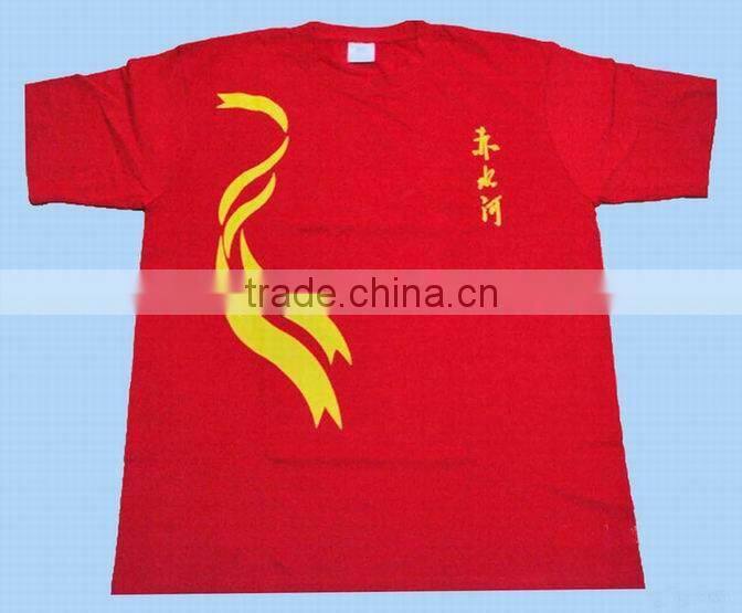 Factory direct sale unique design t-shirt in 100%cotton material,made in China