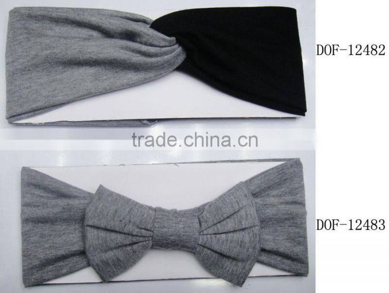 Fashion new Hot jersey designer cotton hairband