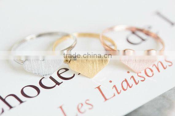 Ladies silver round love wedding ring for couple in love