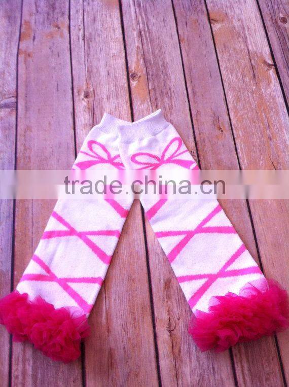 2015 Fashion Newborn Baby Girls Satin Lace Leg Warmers
