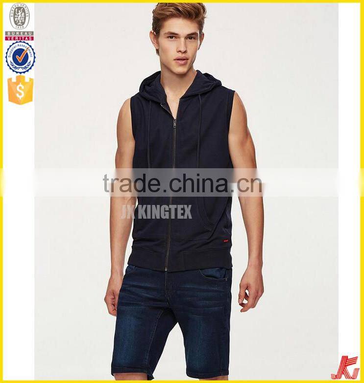 wholesale OEM/ODM mens fleece tank tops fashion tank tops