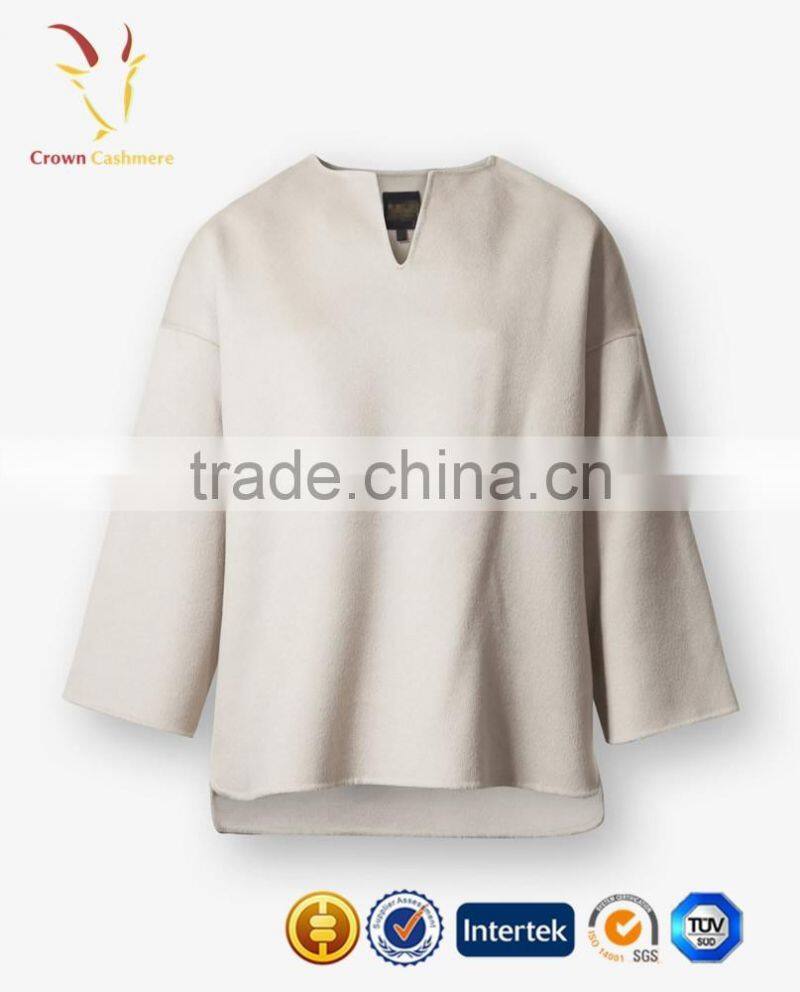 Women Winter Cashmere Wool Coats Ladies Short Coat