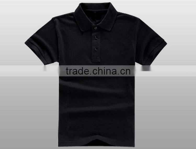 hot sale custom 60% cotton 40% polyester knitted fabric dry fit plain polo shirt
