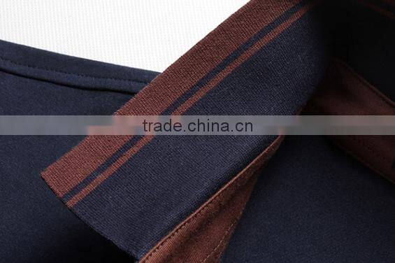 2016 hot sale custom 100% cotton polo shirt fabric for man