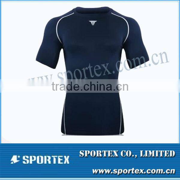 compression gear / sleeveless compression top / customed men's compression shirt
