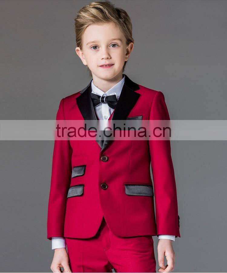 ELPA NXB0101 formal fancy black 3 piece designer boys suits