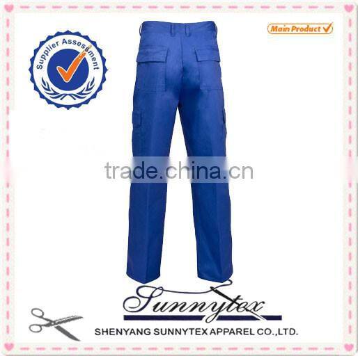 6 pockets knee pads wholesale cotton work pants in workwear