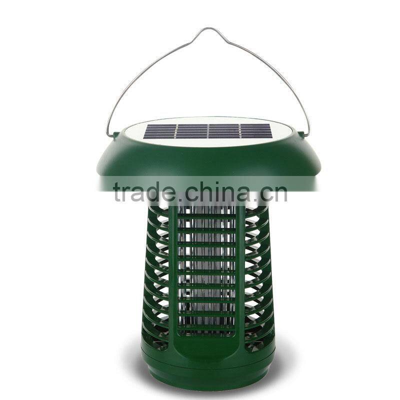 Outdoor Garden Solar energy UV LED Environmental Mosquito insect killer Lamp