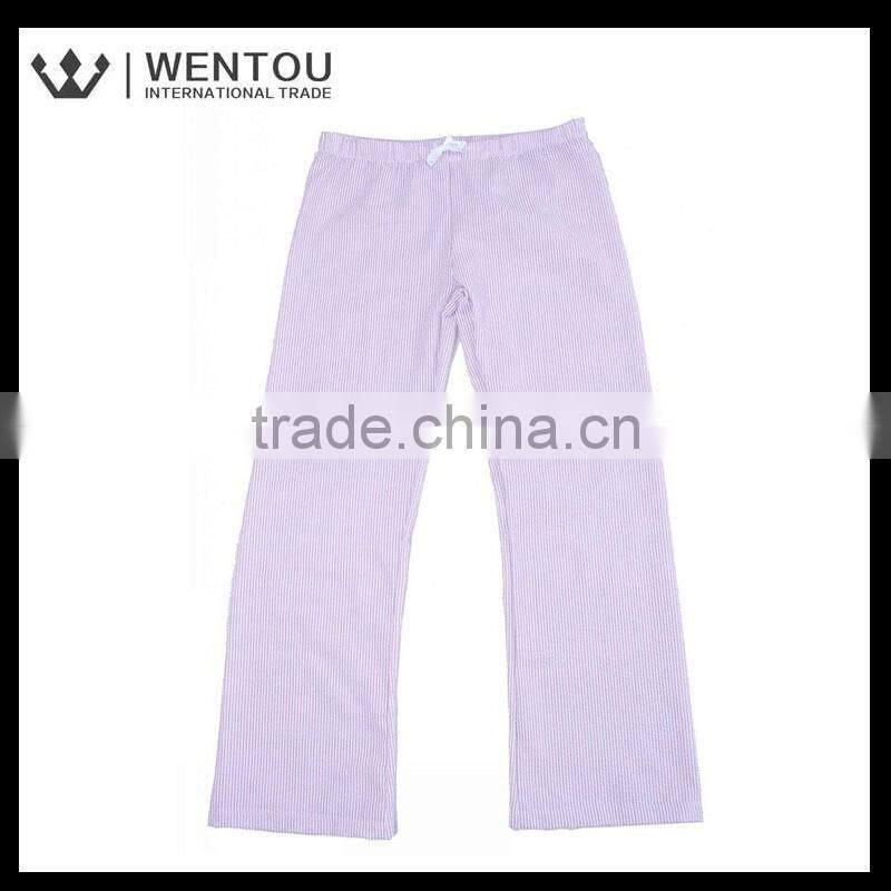 Wholesale Fashionable Monogrammed Seersucker Pants
