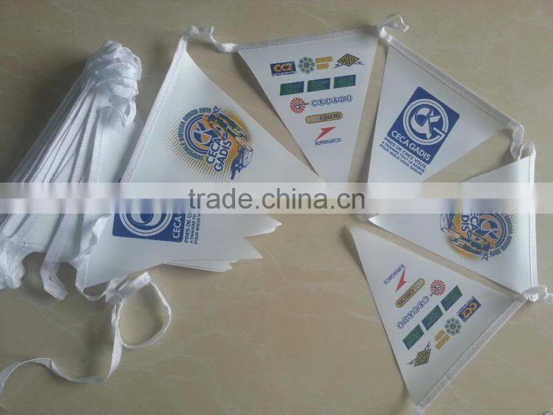 customized pennant bunting flag