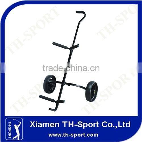 Hot sale can fold golf push trolley