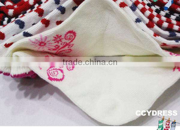 Make to order lovely printing designs free size cute teen girls tube socks customized