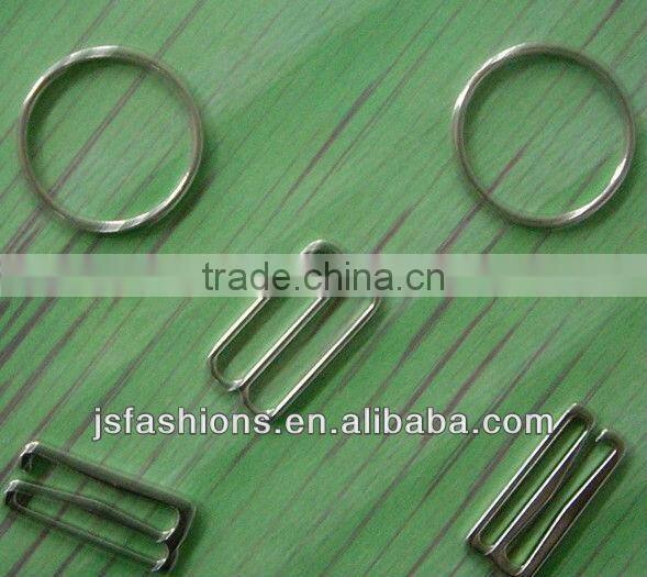 High quality multi-shape slidproof underwear lingeries buckles/anti-slippery bra strap hooks (JS-9088)