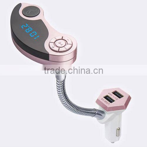 GT86 Car MP3 Dual USB MP3 MP3 Bluetooth Player/Design Of Double Charger For MP3 Player Wireless Bluetooth FM Transmitter