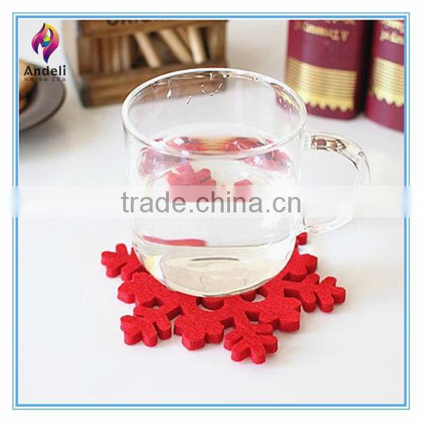 Flower Coffee Cup coaster,cup with coaster attached