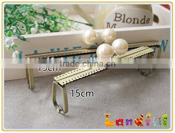 Wholesale Colorful Candy Heads With Sewing Holes Metal Bag Purse Frame