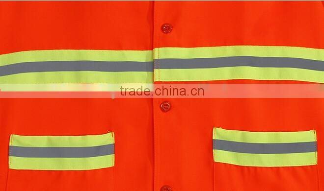 Customized Logo High Visibility Mesh Reflective Safety Vest With Pocket
