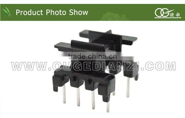 220v 12v transformer bobbin for winding machine EF12.6 horizontal pin4:4