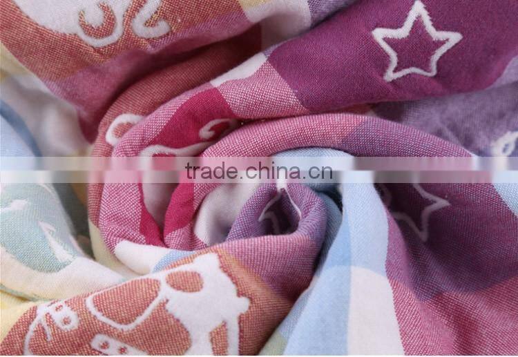 Health germproof soft cotton baby and children towel blanket cover or bath towel