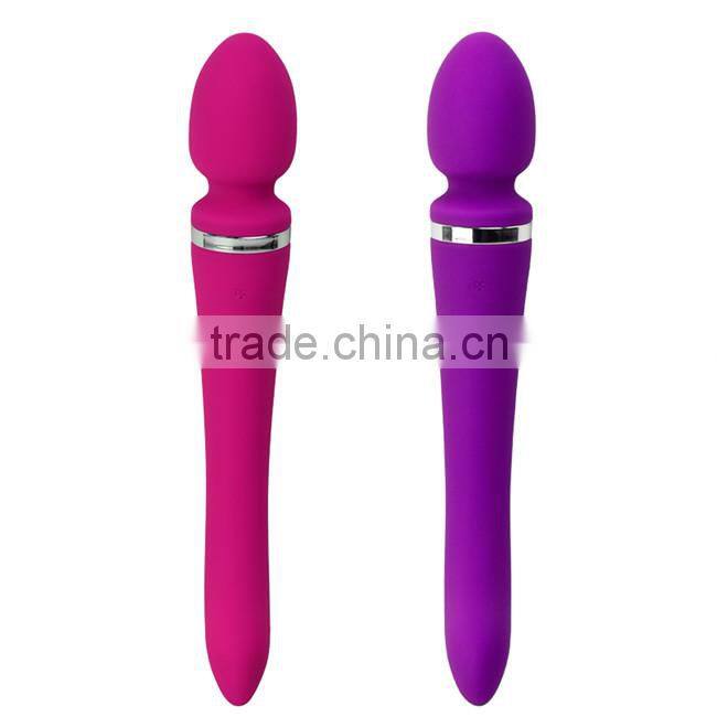 Smart Deep-Waterproof G Spot Dildo Vibrator With Dual Motor Magic Wand Massage Sex Product for Couples