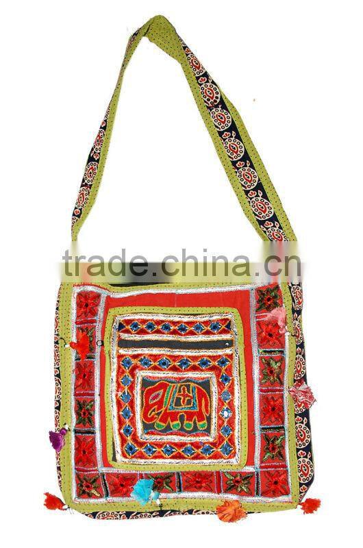 Ethnic designer handmade tribal shoulder bags