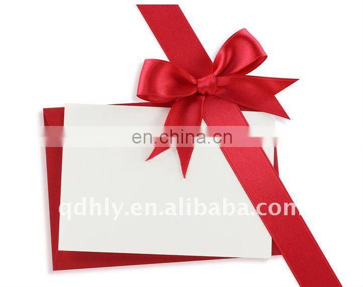 Colorful satin ribbon, polyster satin ribbon