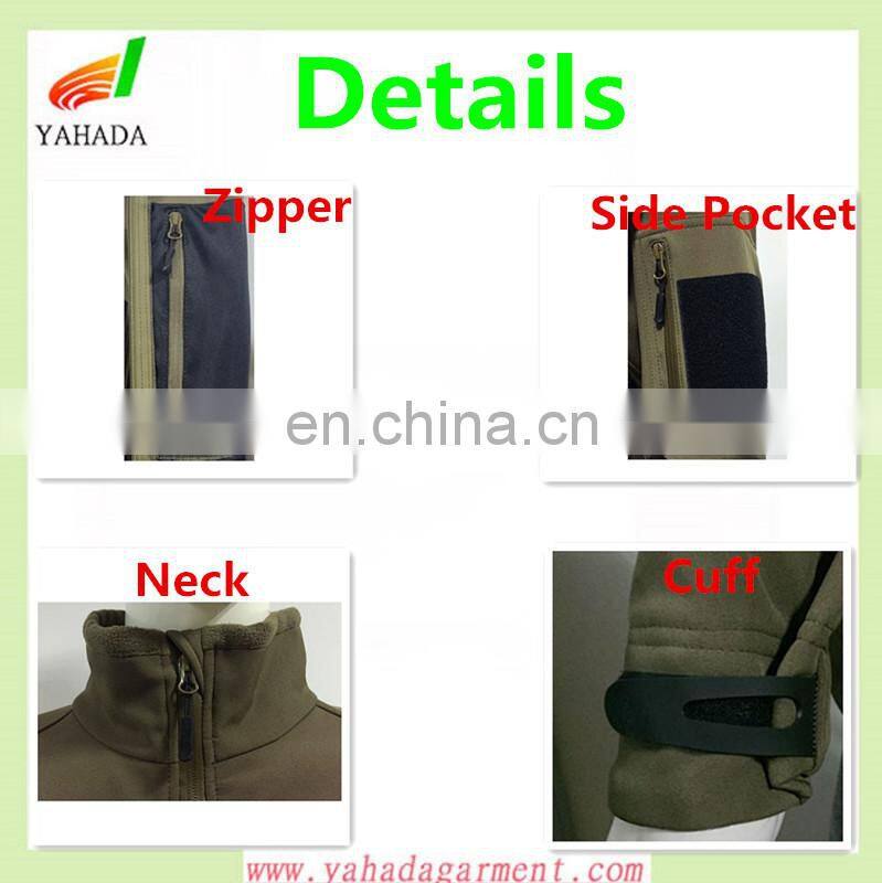 Excellent Design Men's softsheel outdoor winter Jacket Waterproof Breathable windproof