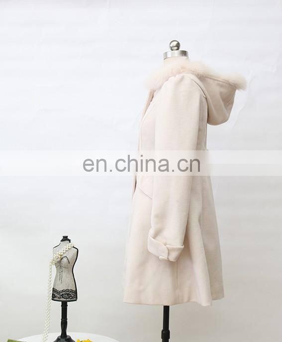 Top fashion 2016 hood wool coat latest coat designs for women