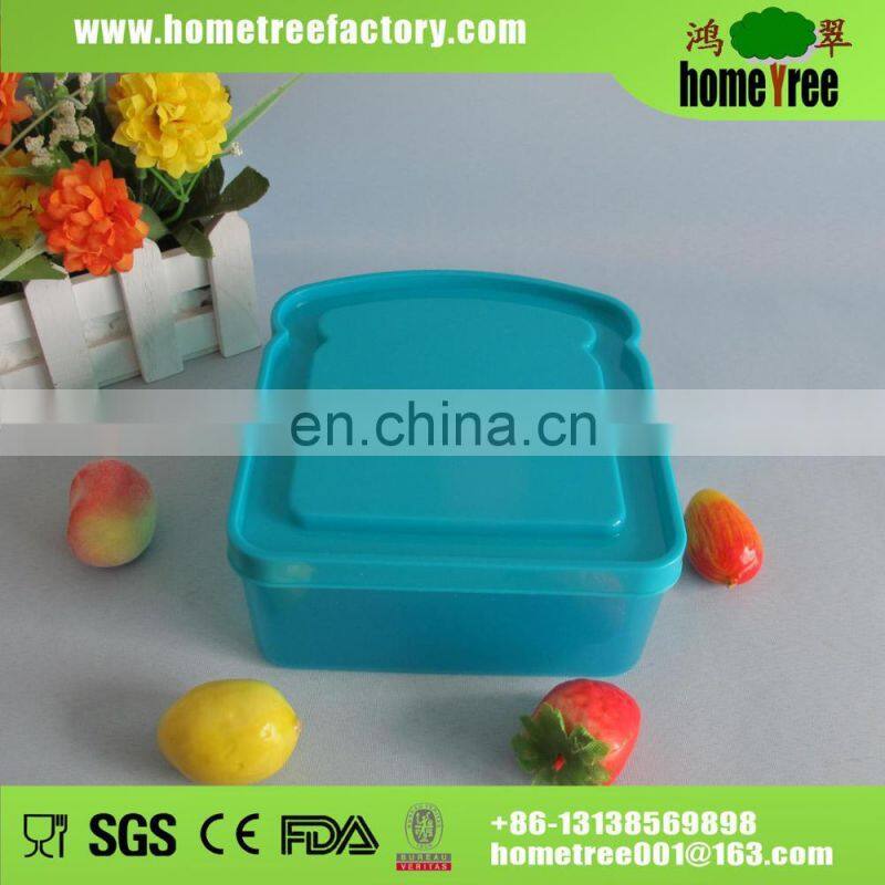 Hot Sales Sandwiches Bread Shape Lunch Box Bento Box For Kids