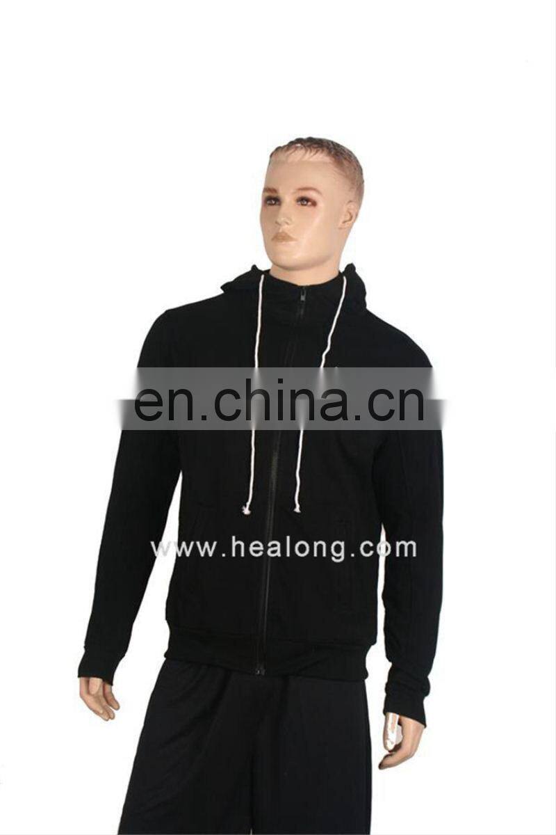 Healong No Logo Blank Half Sleeve Hoodies