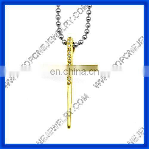 2014 jesus special stainless steel israel cross pendant best China manufacturer