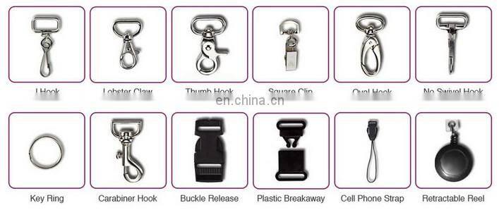 2017 polyester lanyards for sale lanyard heat transfer printed lanyards with thumb hook and buckle realese
