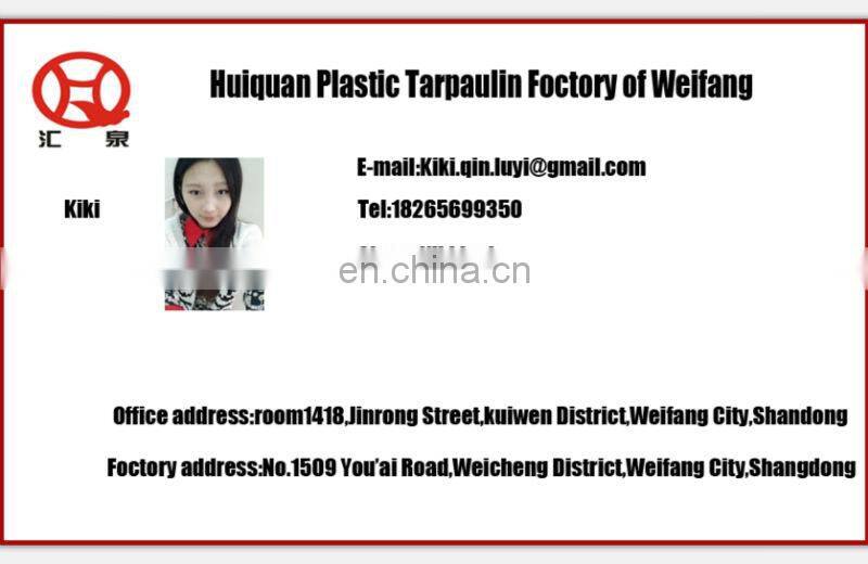 Good quality eyelet canvas used for truck